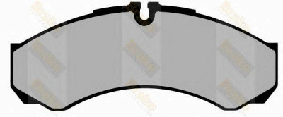 BRAKE ENGINEERING pa1312 -  Комплект тормозных колодок, дисковый тормоз
